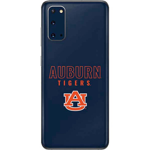 Auburn University Tigers Outline Galaxy S20 Skin