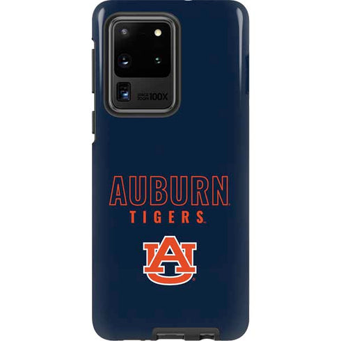 Auburn University Tigers Outline Galaxy S20 Ultra 5G Pro Case