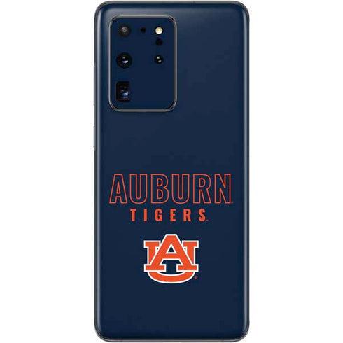 Auburn University Tigers Outline Galaxy S20 Ultra 5G Skin