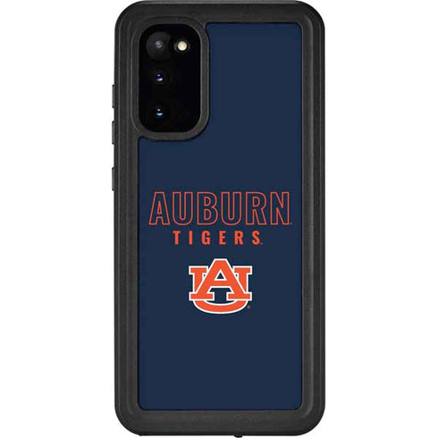 Auburn University Tigers Outline Galaxy S20 Waterproof Case