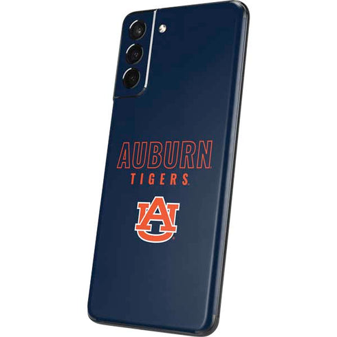 Auburn University Tigers Outline Galaxy S21 5G Skin