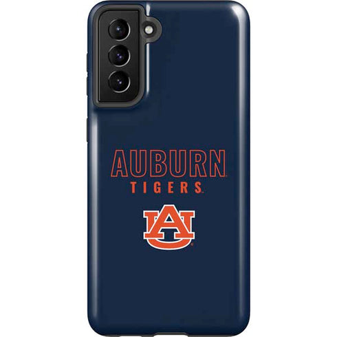 Auburn University Tigers Outline Galaxy S21 Plus 5G Pro Case