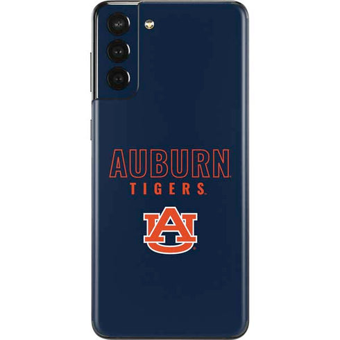 Auburn University Tigers Outline Galaxy S21 Plus 5G Skin