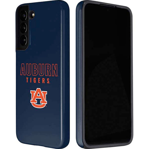 Auburn University Tigers Outline Galaxy S22 Plus Pro Case