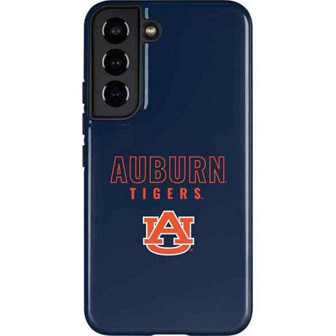 Auburn University Tigers Outline Galaxy S22 Pro Case