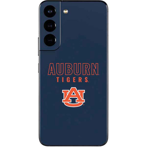Auburn University Tigers Outline Galaxy S22 Skin