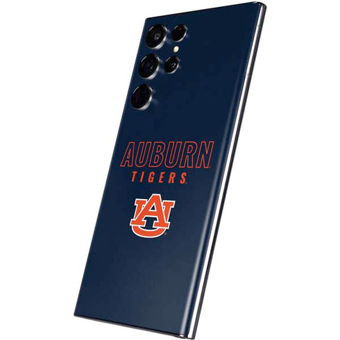 Auburn University Tigers Outline Galaxy S22 Ultra Skin