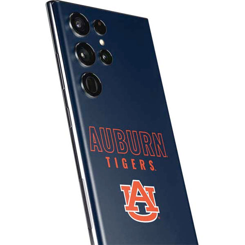 Auburn University Tigers Outline Galaxy S22 Ultra Skin