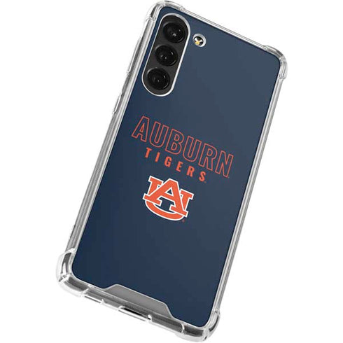 Auburn University Tigers Outline Galaxy S23 Plus Clear Case