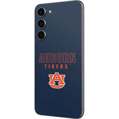 Auburn University Tigers Outline Galaxy S23 Plus Skin