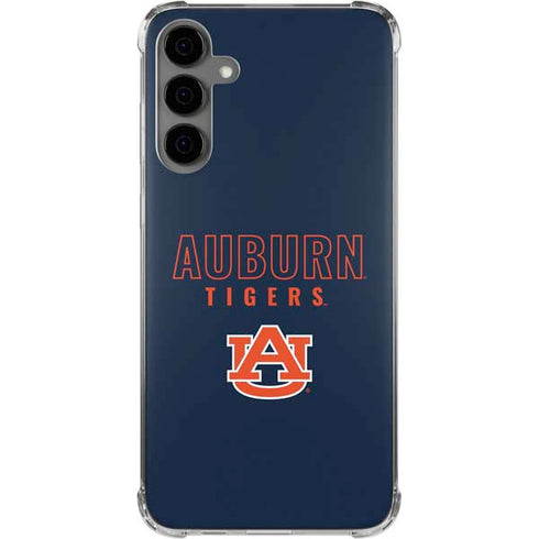 Auburn University Tigers Outline Galaxy S24 Plus Clear Case