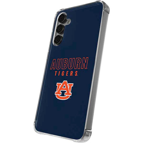 Auburn University Tigers Outline Galaxy S24 Plus Clear Case