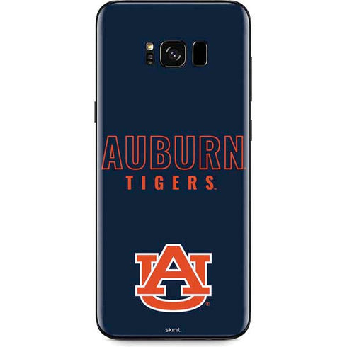 Auburn University Tigers Outline Galaxy S8 Skin