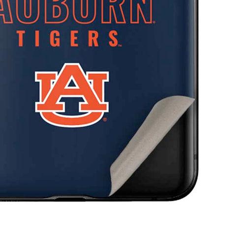 Auburn University Tigers Outline Galaxy Z Flip Skin