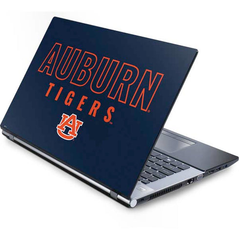 Auburn University Tigers Outline Generic Laptop Skin