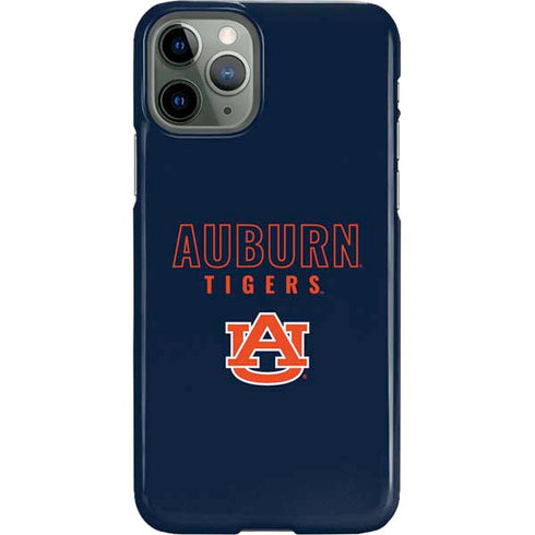 Auburn University Tigers Outline iPhone 11 Pro Lite Case