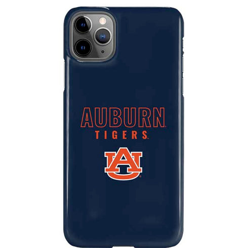 Auburn University Tigers Outline iPhone 11 Pro Max Lite Case