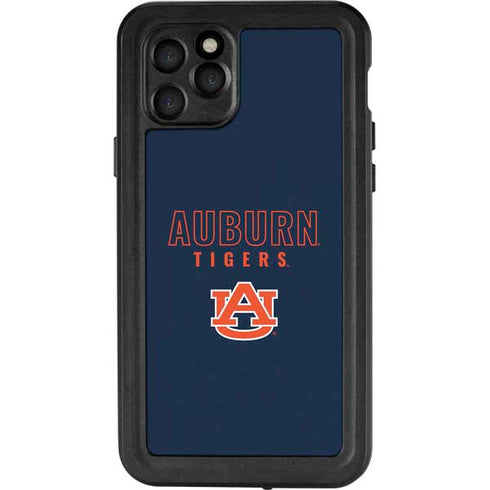 Auburn University Tigers Outline iPhone 11 Pro Waterproof Case