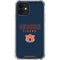 Auburn University Tigers Outline iPhone 12 Clear Case