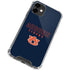 Auburn University Tigers Outline iPhone 12 Clear Case