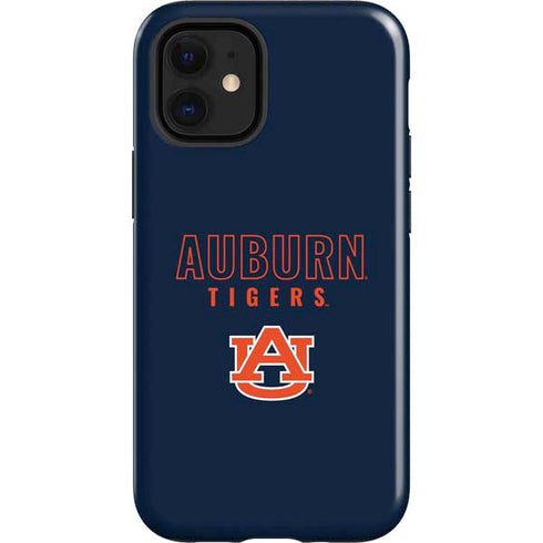 Auburn University Tigers Outline iPhone 12 Mini Impact Case