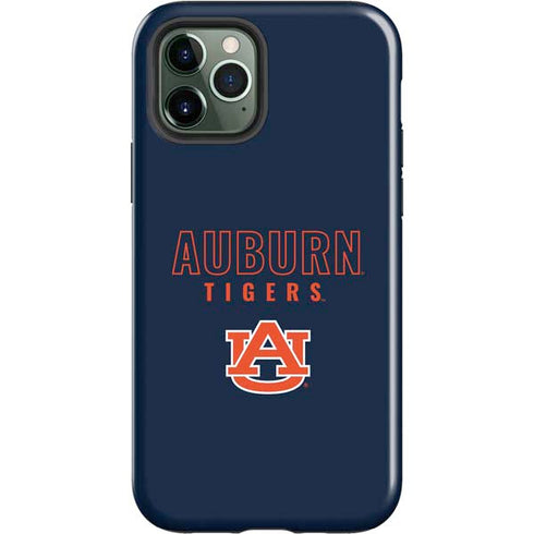 Auburn University Tigers Outline iPhone 12 Pro Impact Case