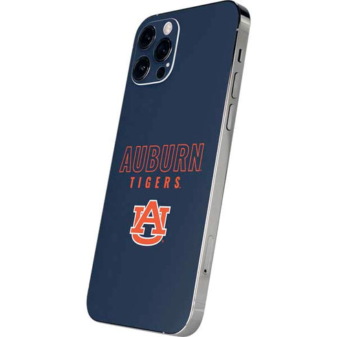Auburn University Tigers Outline iPhone 12 Pro Max Skin