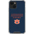 Auburn University Tigers Outline iPhone 14 Clear Case