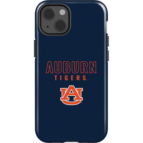 Auburn University Tigers Outline iPhone 15 Impact Case