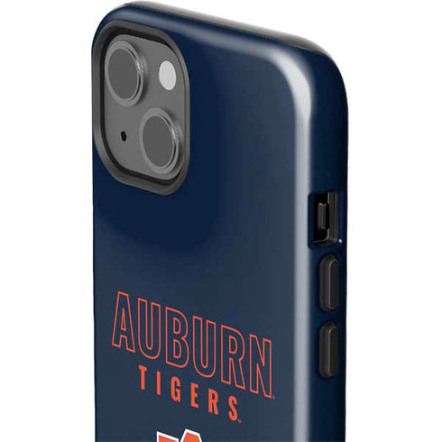 Auburn University Tigers Outline iPhone 15 Impact Case
