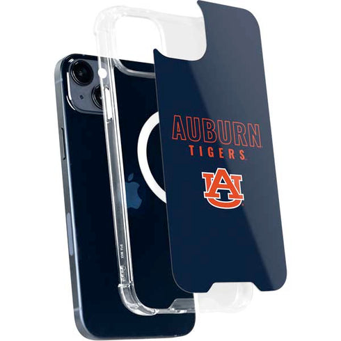 Auburn University Tigers Outline iPhone 14 MagSafe Case