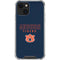 Auburn University Tigers Outline iPhone 14 Plus Clear Case