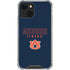 Auburn University Tigers Outline iPhone 14 Plus Clear Case