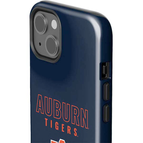 Auburn University Tigers Outline iPhone 14 Plus Impact Case