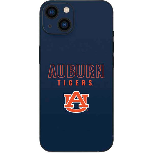 Auburn University Tigers Outline iPhone 14 Plus Skin