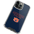 Auburn University Tigers Outline iPhone 15 Pro Max Clear Case