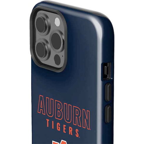 Auburn University Tigers Outline iPhone 14 Pro Max Impact Case