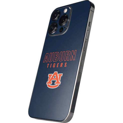 Auburn University Tigers Outline iPhone 14 Pro Max Skin