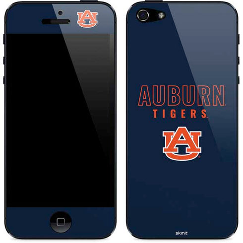 Auburn University Tigers Outline iPhone 5/5s/5SE Skin