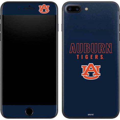 Auburn University Tigers Outline iPhone 8 Plus Skin