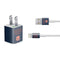 Auburn University Tigers Outline iPhone Charger (5W USB) Skin