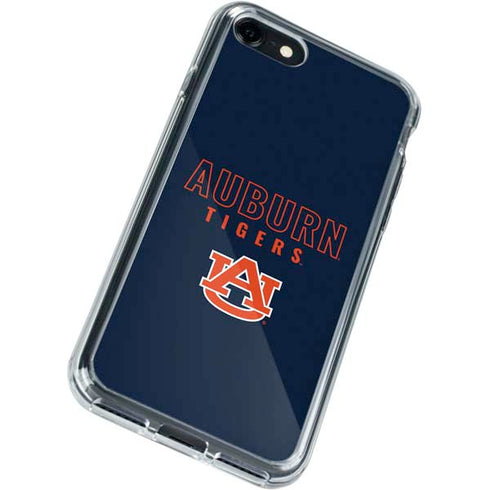 Auburn University Tigers Outline iPhone SE (2nd & 3rd Gen) Clear Case