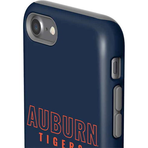 Auburn University Tigers Outline iPhone SE (2nd & 3rd Gen) Pro Case