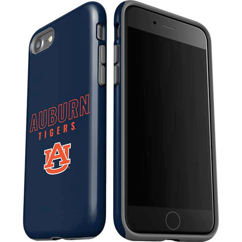 Auburn University Tigers Outline iPhone SE (2nd & 3rd Gen) Pro Case