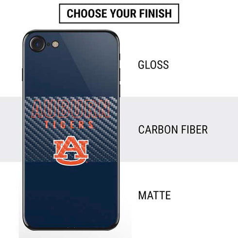 Auburn University Tigers Outline iPhone SE (2nd & 3rd Gen) Skin