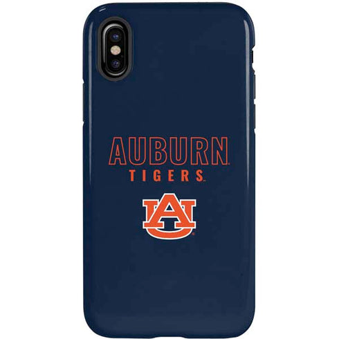 Auburn University Tigers Outline iPhone X Pro Case