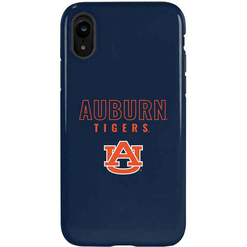 Auburn University Tigers Outline iPhone XR Pro Case