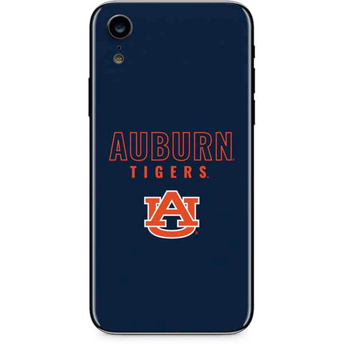 Auburn University Tigers Outline iPhone XR Skin