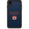 Auburn University Tigers Outline iPhone XR Waterproof Case