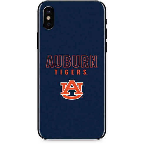 Auburn University Tigers Outline iPhone XS Max Skin